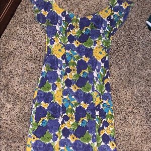 Nordstrom Brass Plum Sm Fitted thick t-shirt dress